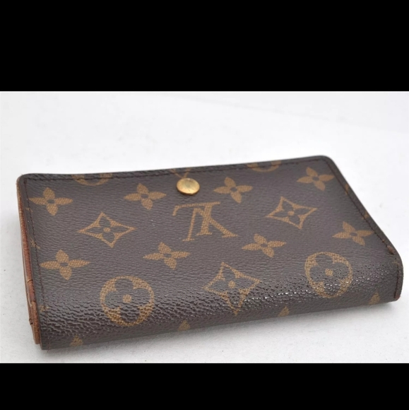Auth Louis Vuitton Monogram Porte Monnaie Billets Tresor - Picture 6 of 10